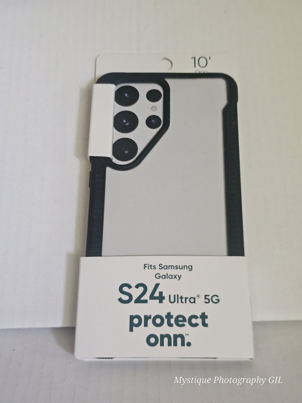 On Running Clear Back Phone Case with Black Trim for S24 Ultra